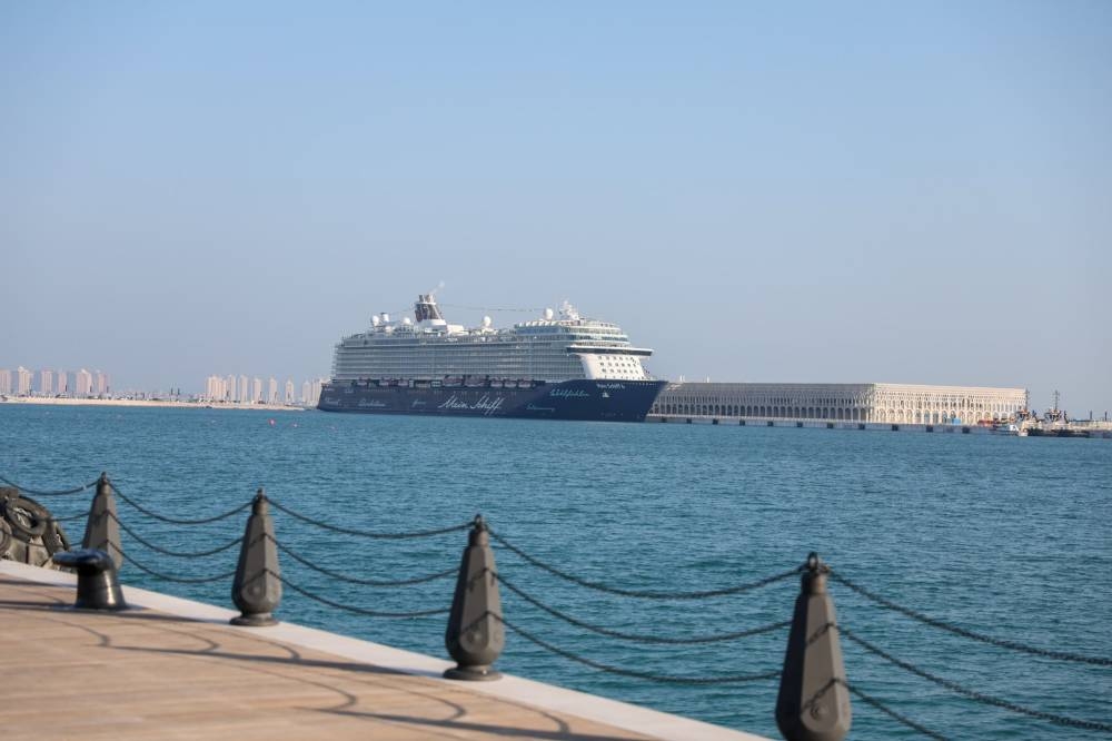 Mein Schiff Calls At Doha Port Gulf Times