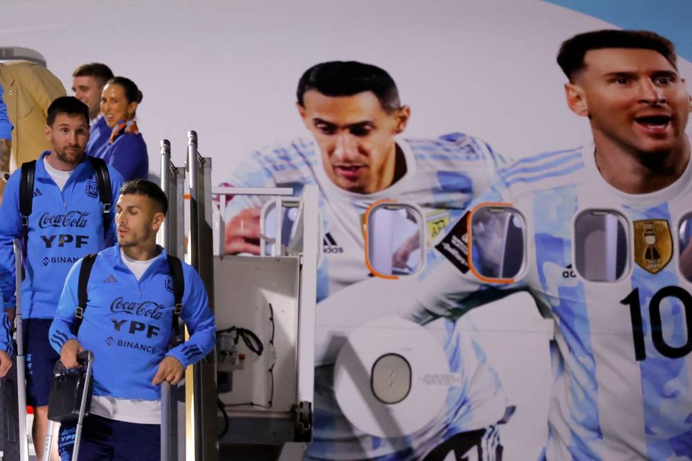 Messi, Martinez and Alvarez: flydubai's new World Cup livery