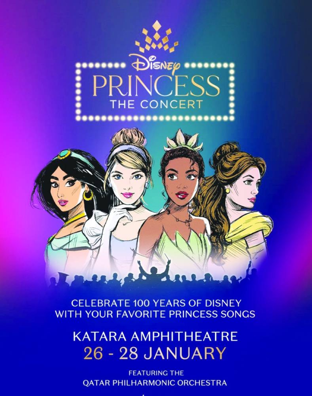 'Disney Princess The Concert' to perform with QPO at Katara Gulf Times