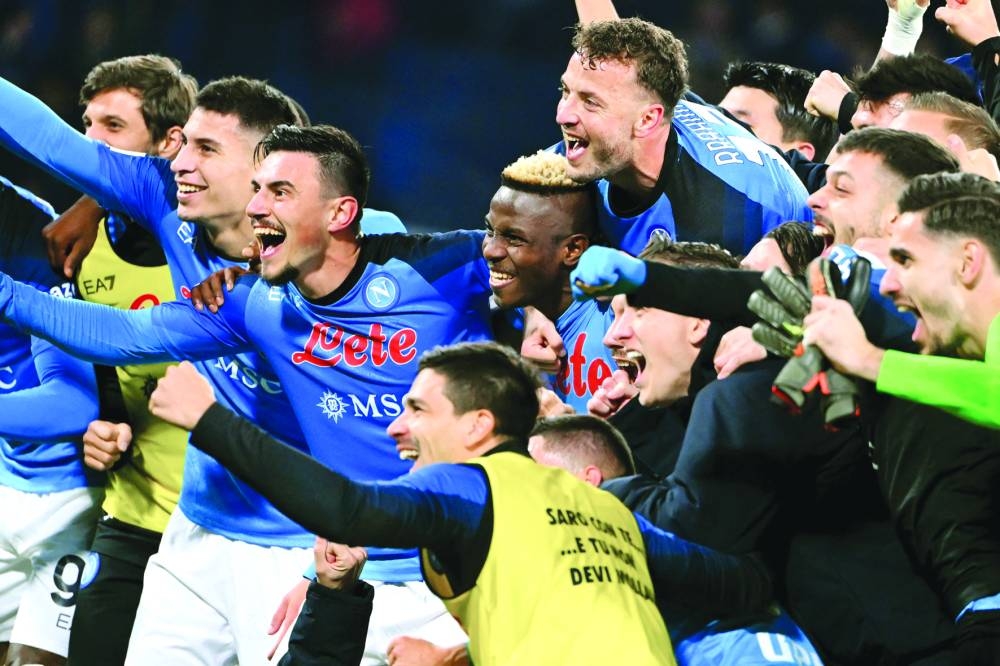 Napoli crushes 2nd-placed Juventus 5-1 to go 10 points clear