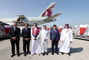 First relief flight launched - Gulf Times