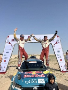 Al Attiyah Snatches Th Home Victory After Thrilling Battle Gulf Times