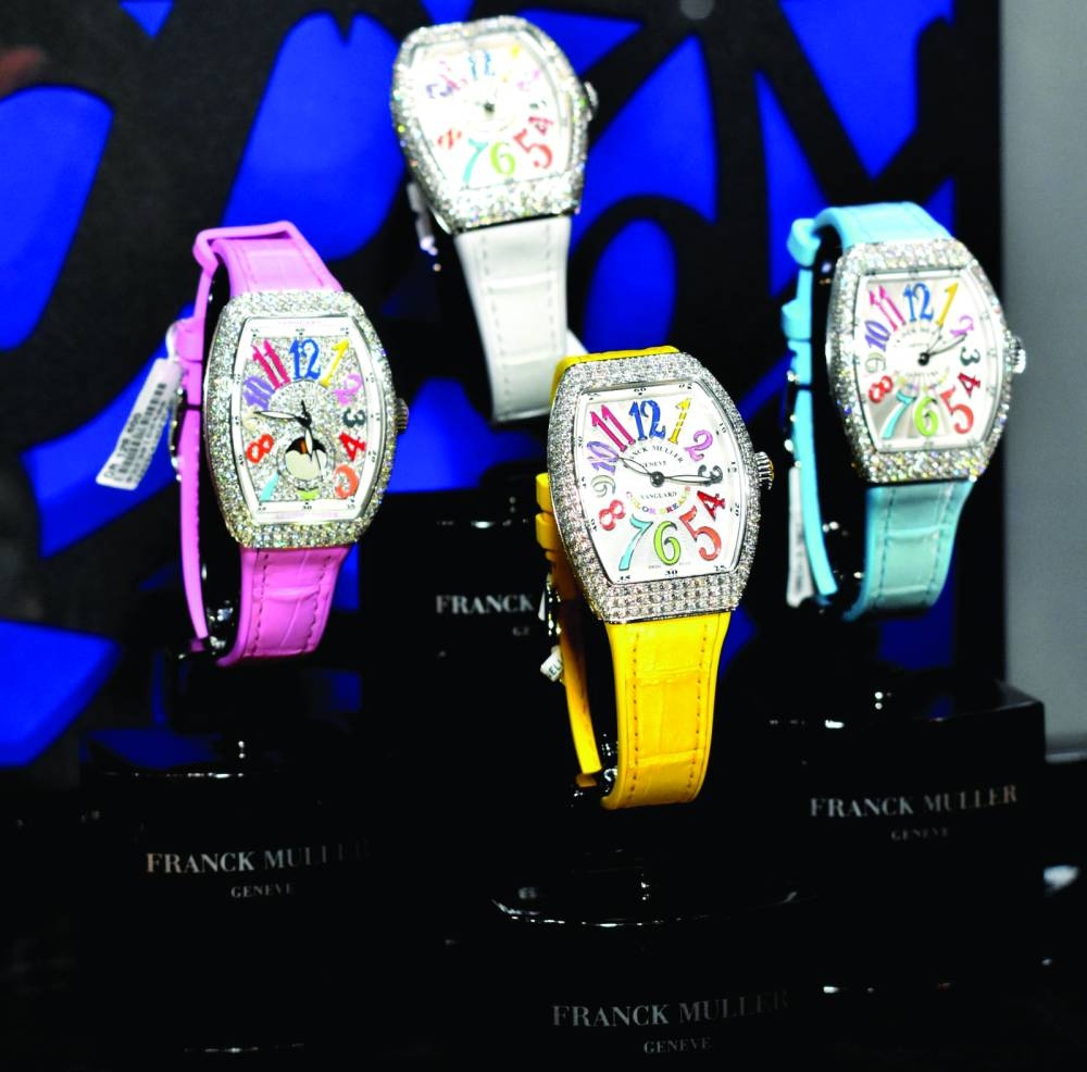 Franck Muller showcases high value watches at DJWE Gulf Times