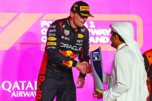 Verstappen Wins 14th Race In A Row At Qatar Grand Prix - Gulf Times