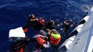 45 illegal migrants rescued, seized in Aegean Sea