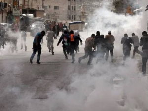 Two Palestinians martyred, 11 injured during confrontations with occupation after storming Tubas City in West Bank.