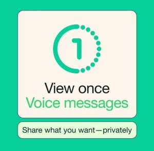 WhatsApp introduces voice messages that disappears once listened to