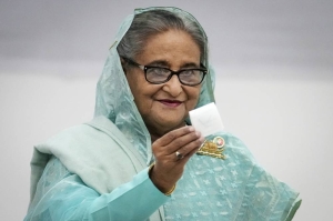 Bangladesh Prime Minister wins fourth term