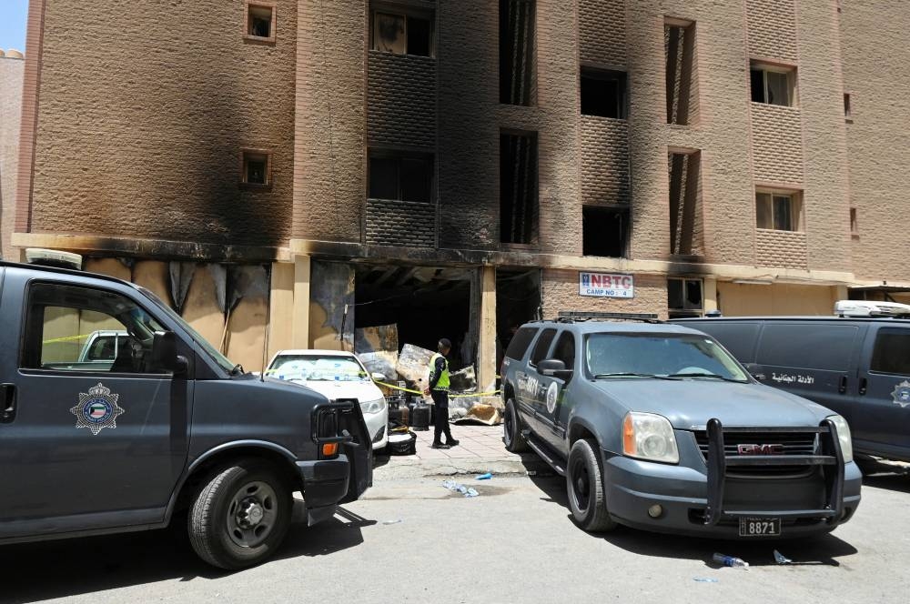 Fire in Kuwait building kills 49