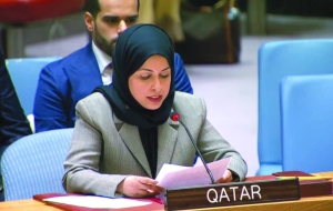 Qatar stresses importance of guaranteeing an independent Palestinian state