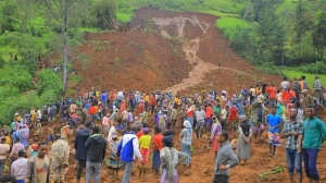 Ethiopia landslide kills at least 55