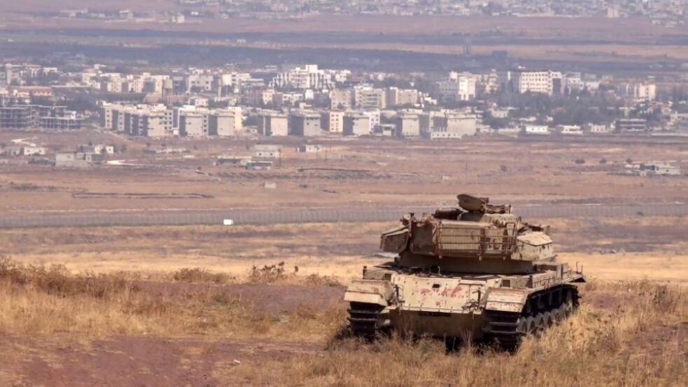 Golan Heights, disputed territory between Israel and Syria