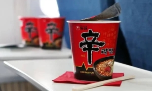 Airline cuts hot cup noodles in economy as turbulence rises