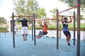 Fitness fervour beats heat in Doha