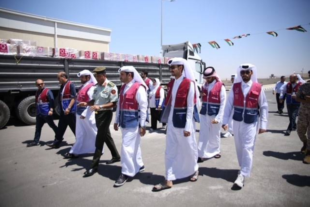 Qatar Charity distributes 21,500 food parcels in Gaza