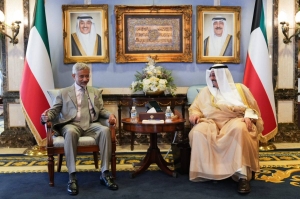 Kuwaiti Prime Minister, Indian Foreign Minister discuss bilateral relations