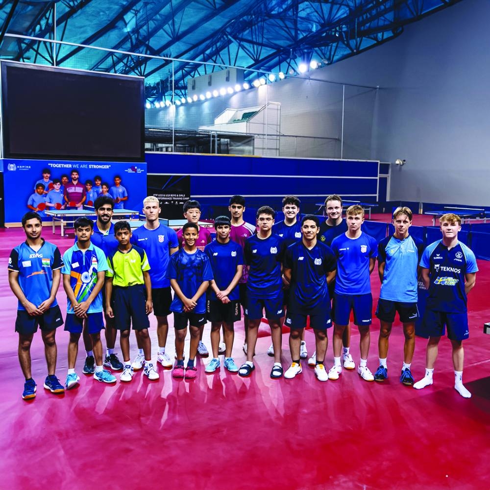 Aspire Academy hosts successful table tennis training camp in Doha