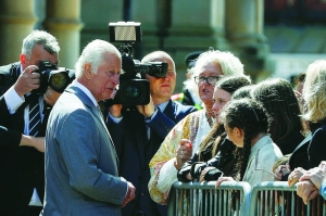 King Charles III meets survivors of child stabbings that sparked riots