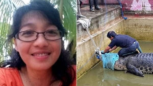 Crocodile mauls woman to death in Indonesia