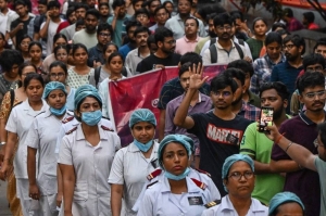 ‘Abuse every day’: Indian female medics speak out after brutal murder