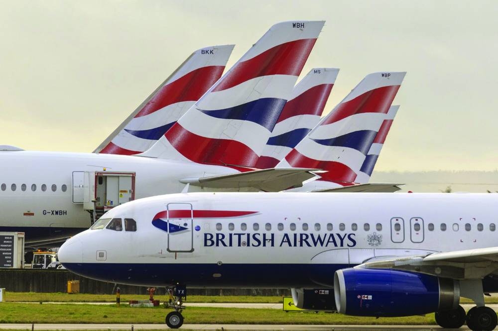 British Airways suspends flights to and from Tel Aviv until Wednesday