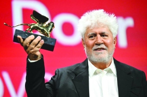 Almodovar takes Golden Lion at Venice film festival