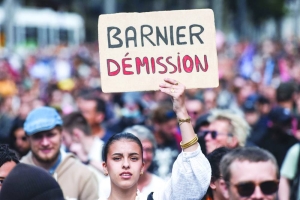 Thousands protest in France over new PM