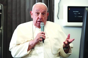 Pope criticises Harris, Trump – Gulf Times