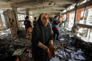 Israeli strike on school shelter in Gaza kills 7