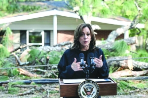 Biden, Harris tour storm areas as deaths surpass 160