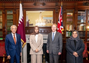 Minister of State for International Cooperation meets British Officials