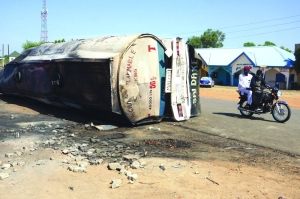 Nigeria fuel tanker explosion kills almost 150