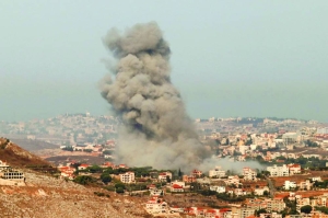 Lebanon state media say Israel army blows up houses in border villages