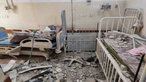 ​IOF resumes targeting, shelling Kamal Adwan Hospital in Northern Gaza​