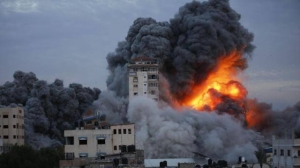 Eight Palestinians martyred in Israeli airstrike on Nuseirat Camp and East of Rafah City