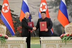 N. Korea ratifies comprehensive strategic partnership treaty with Russia