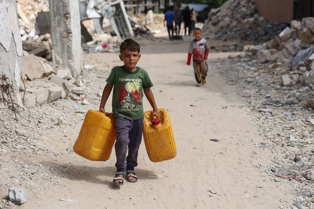 1.2mn Palestinians at risk of severe shortage of drinking water