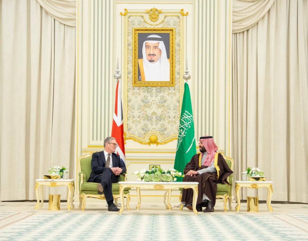 Saudi Crown Prince, British Prime Minister discuss bilateral relations, regional, international developments