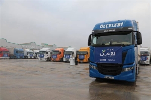 Qatar Charity sends 24 trucks of relief supplies to Syria