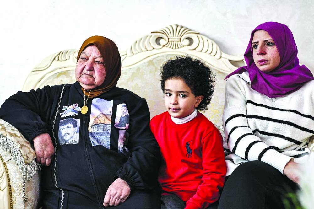 Joy and anxiety for Palestinian mother as three sons freed