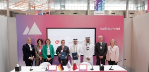 Government Communications Office, German Mittelstand GCC Office sign MoU at Web Summit Qatar 2025