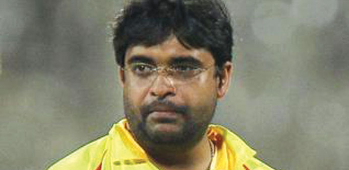 Meiyappan was Team Principal of the Chennai Super Kings.