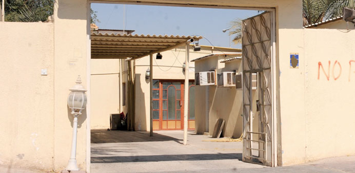 A housing unit built on the compound of a villa.