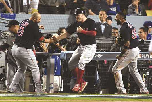 World Series  Red Sox 9, Dodgers 6: Boston on brink of title