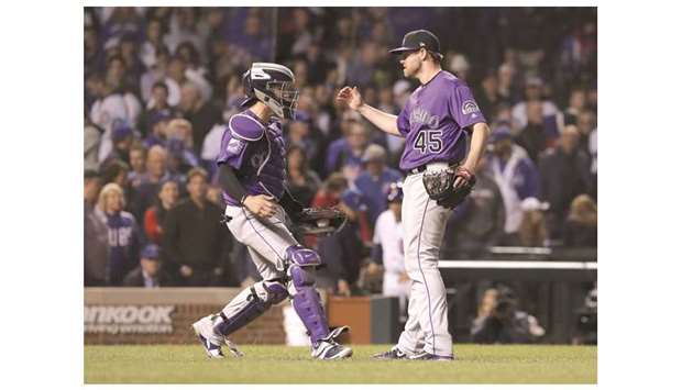 Rockies advance as Cubs ousted in thriller - Gulf Times