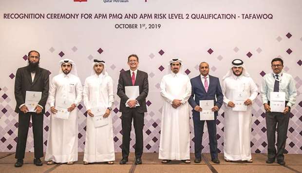 Project professionals receive APM qualifications Gulf Times