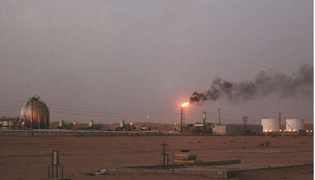 A flame from a Saudi Aramco oil installation known as u201cPump 3u201d burns brightly during sunset near the oil-rich area Al-Khurais, 160km east of the capital Riyadh (file). So far, Saudi Arabia and others in Opec+ have refused to go quicker, arguing the monthly 400,000 barrel-a-day additions are enough to satisfy the appetite for oil in a global economy still nursing the wounds of the pandemic.
