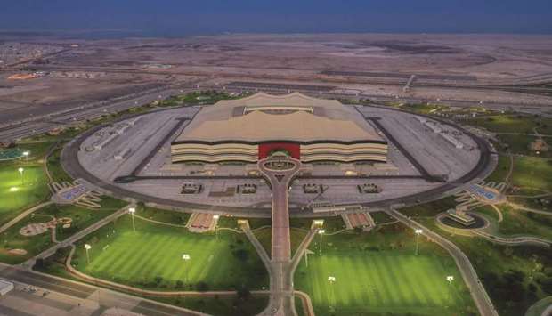 The stunning Al Bayt Stadium, inspired by traditional Arab tents, will host the opening match between Qatar and Bahrain, as well as the final.