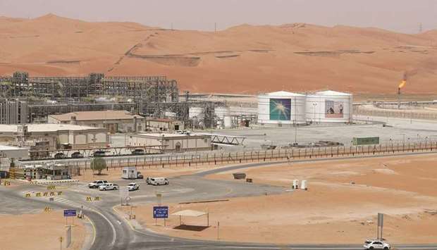 A view of the production facility at Saudi Aramcou2019s Shaybah oilfield in the Empty Quarter (file). Eighteen months after slashing crude production during the pandemic, Riyadh is set to pump at almost pre-Covid levels of 9.8mn barrels a day this month as a recovering global economy clamours for energy supplies.