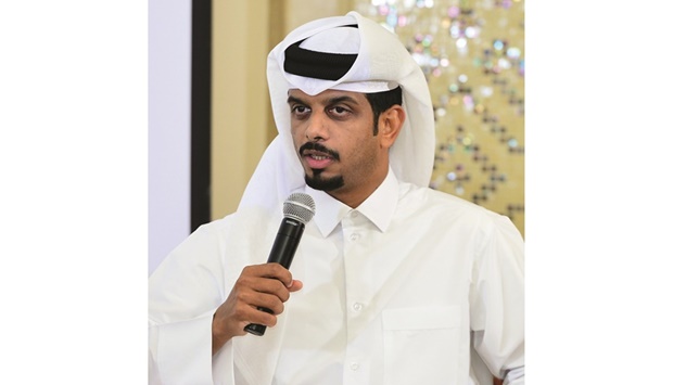 Mohamed Nabeel al-Atwaan at the roundtable on Wednesday. PICTURE: Shaji Kayamkulam.